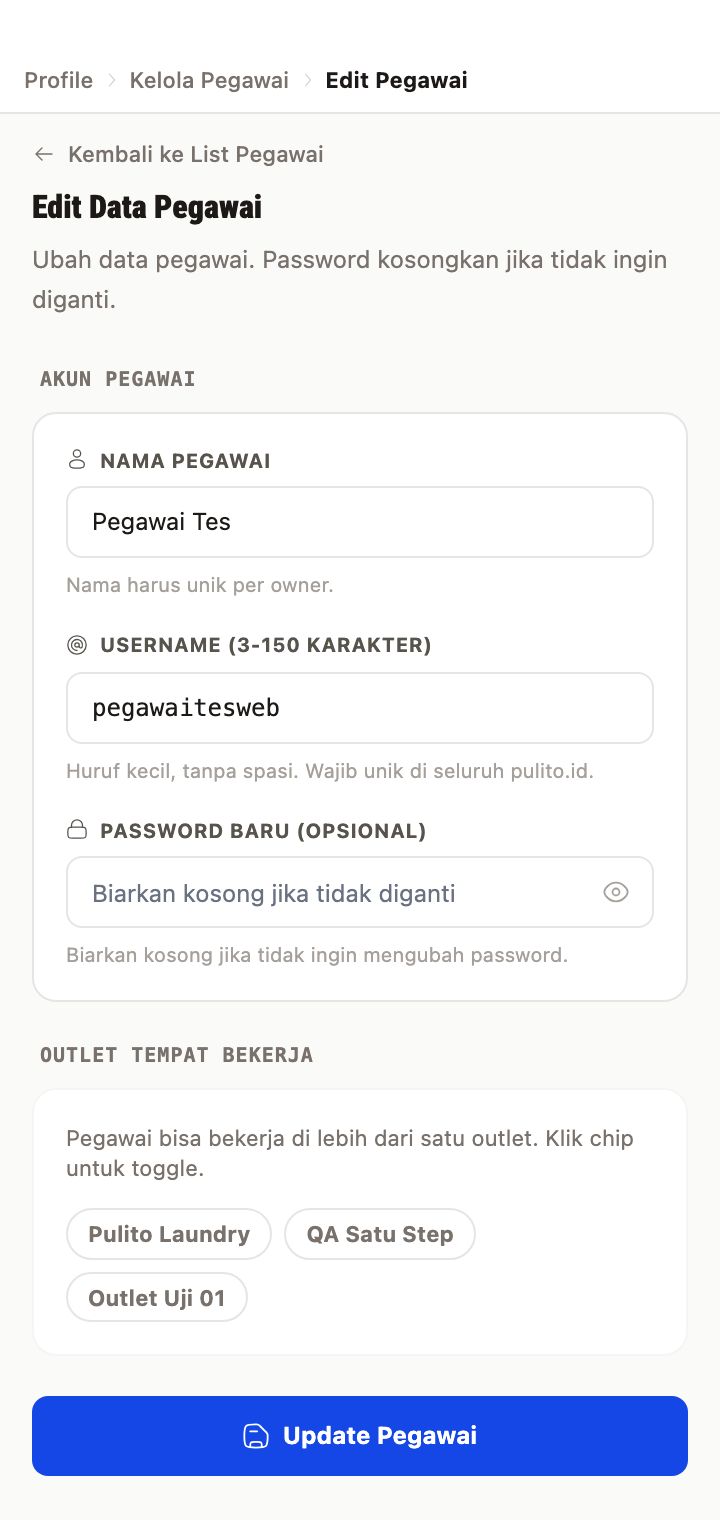 Edit Data Pegawai
