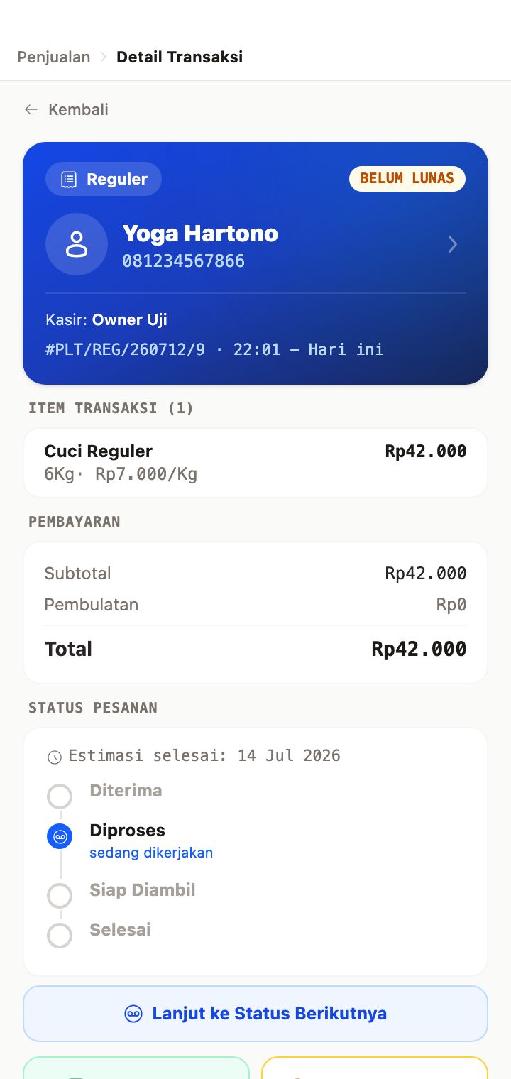 Hasil Cetak Nota
